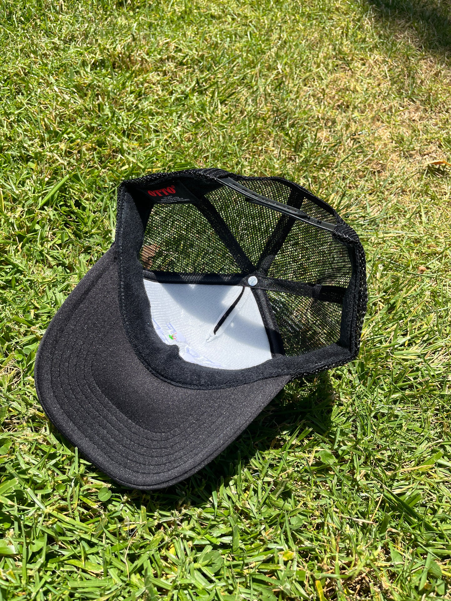 Golf Re-use Trucker Hat Black