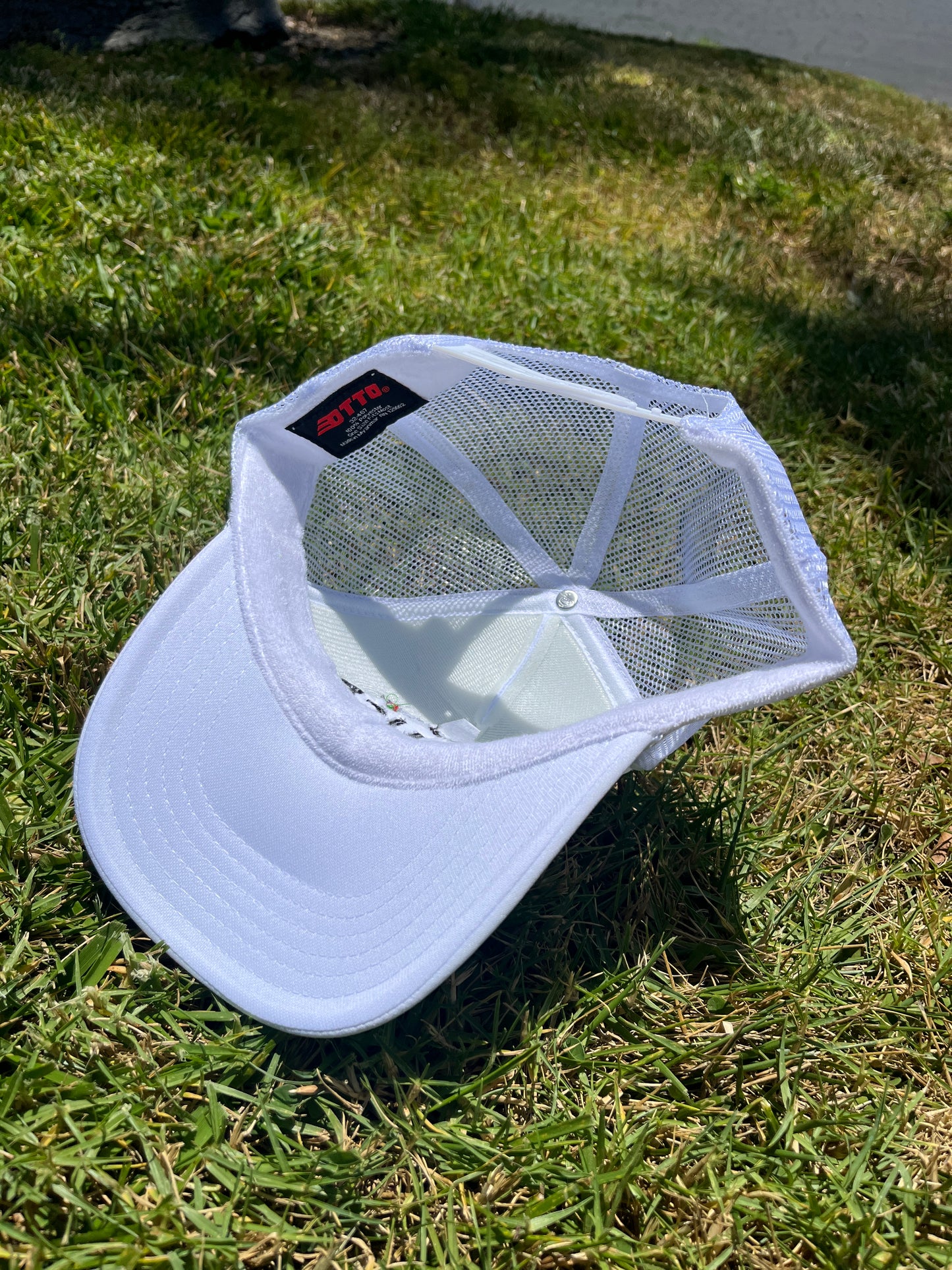 Golf Re-use Trucker Hat White